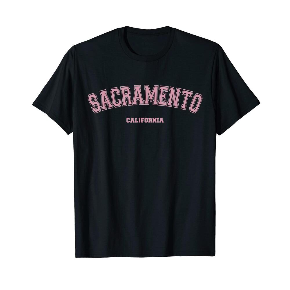 Sacramento California Ca Varsity Style On Sacramento T-Shirt